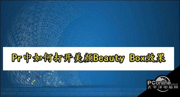 Pr打开BeautyBox磨皮插件教程分享