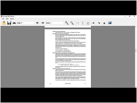 损坏PDF阅读器(Corrupt PDF Viewer)