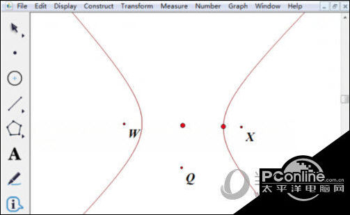 几何画板如何画双曲线 绘制方法先容