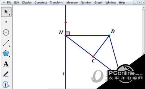 几何画板怎么自定义变换制作抛物线 绘制方法先容