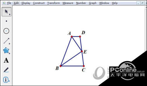 几何画板如何从结论出发画几何图形 绘制方法先容