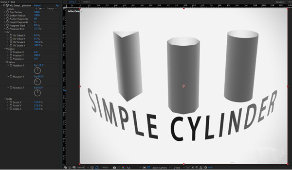 VE Simple Cylinder